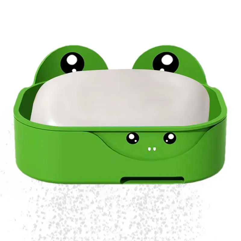 Блюдо-лягушка держатель для мыла настенная сливная полка стойка быстрого слива