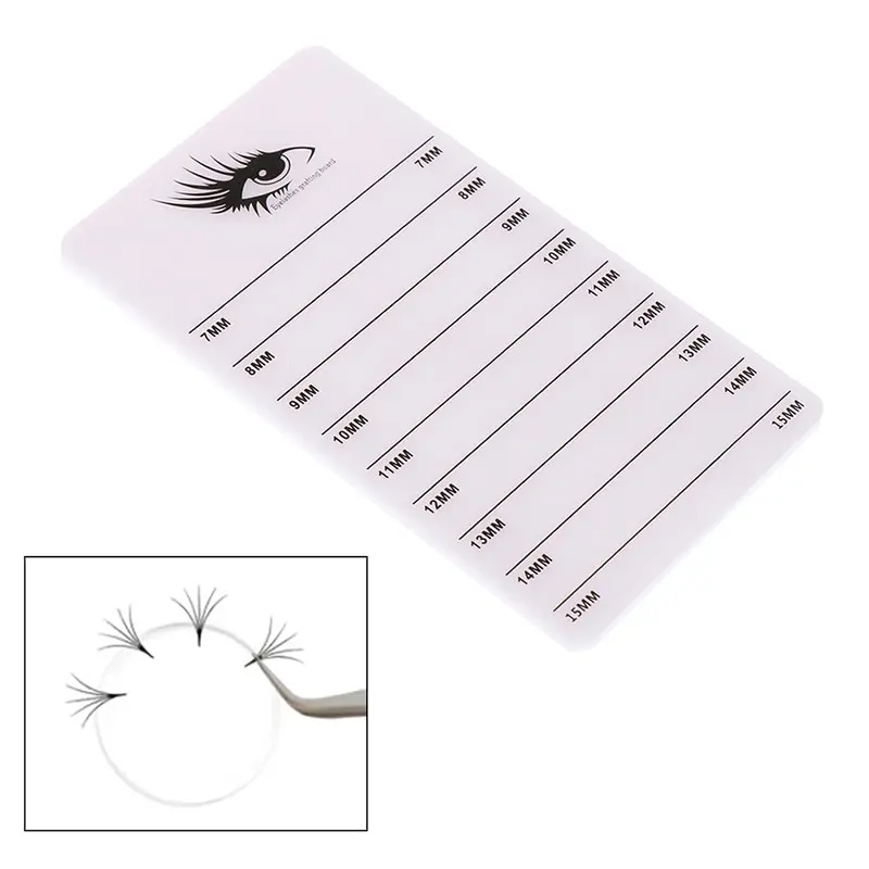 

1PC Lash Eyelashes Individual Tile Palette Belt Adhesive Ceramic Eye Lash Pad Acrylic Eyelash Extension Pallet Holder