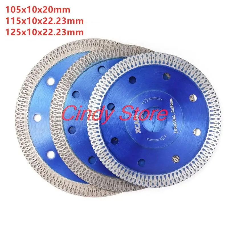 

Diamond Saw Blade Disc Porcelain Tile Ceramic Granite Marble Cutting Blades For Angle Grinder 105/115/125mm Cutting Discs