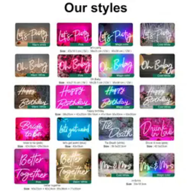 Качественная неоновая вывеска на заказ YACHEN персонализированная Светодиодная