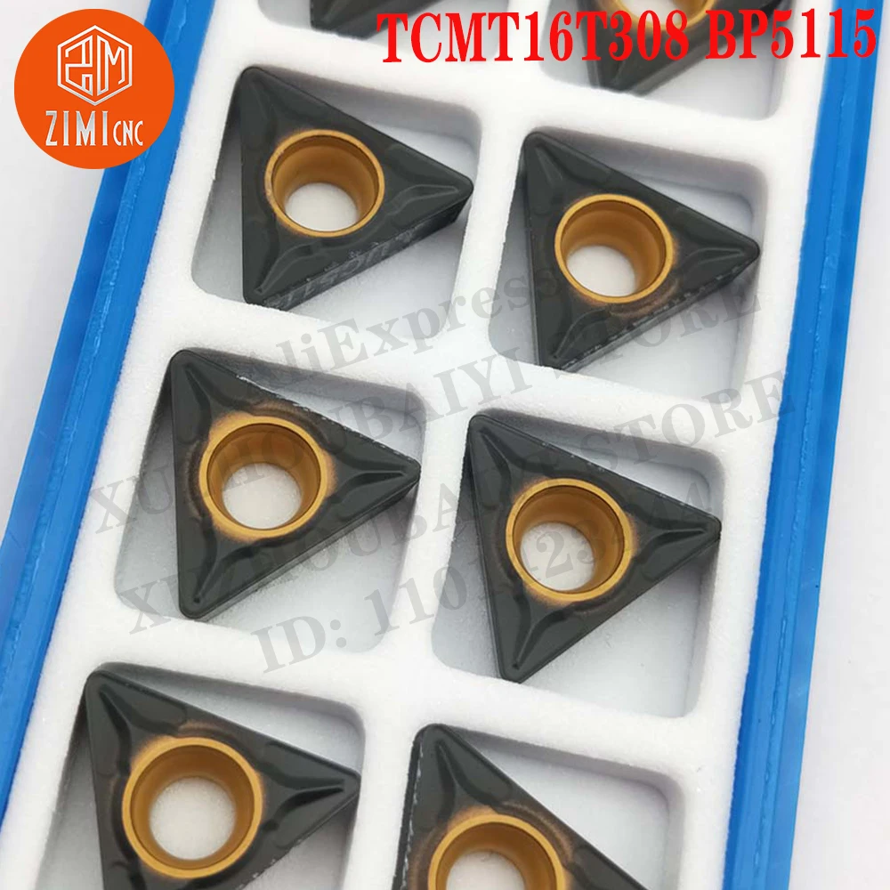 TCMT16T308 BP5115 TCMT 16T308 Внутренние карбидные вставки Токарные инструменты Резак
