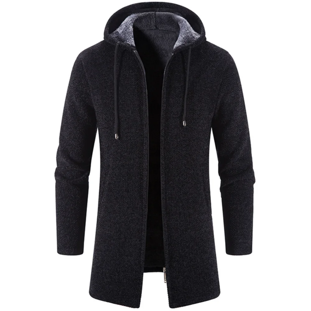 

Chenille Men's Autumn Jacket Sweater Cardigan Color 2023 Windbreaker Outer Sweater And Coat Cashmere Men's Winter Solid