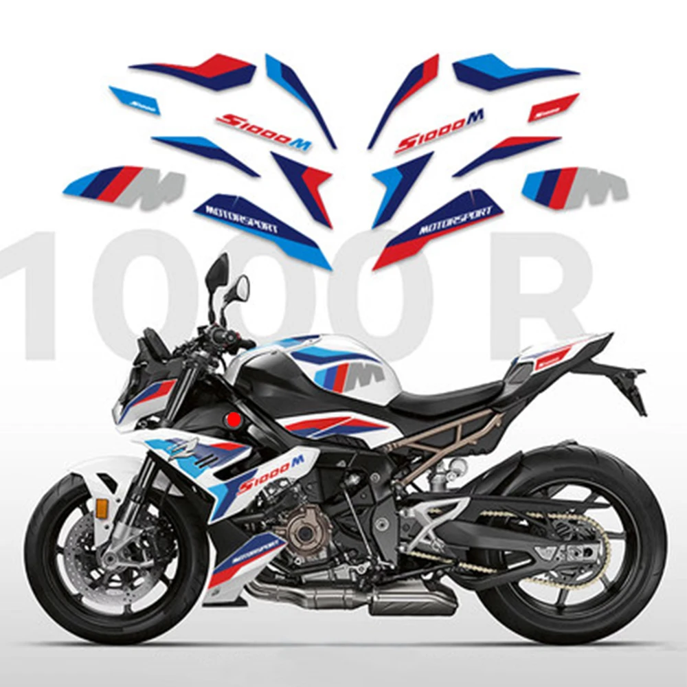 

Новинка, Обтекатели для мотоциклов BMW S1000R, наклейки для автомобилей, Набор наклеек S 1000 R M1000R 2021-2022