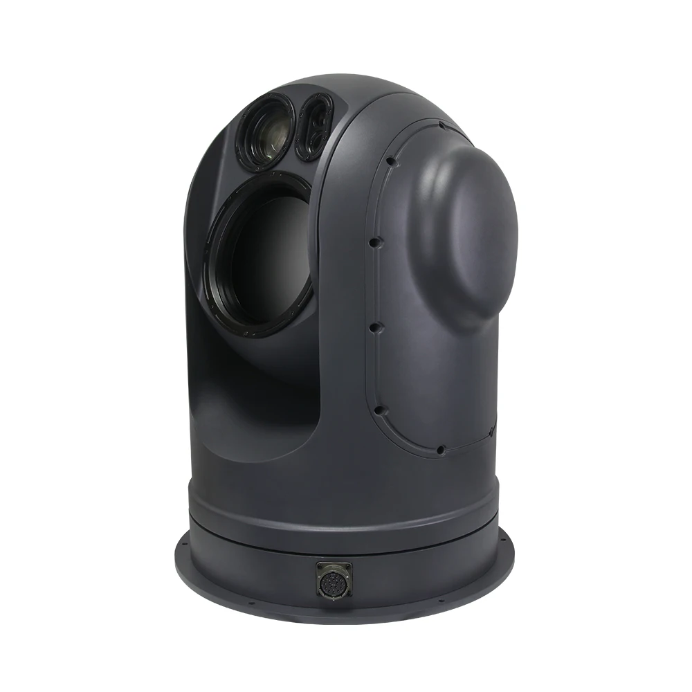 Фото Гироскопический стабилизированный 90-кратный оптический зум LRF Marine PTZ HD4K IP67 водонепроницаемый, с двусторонней аудиосвязью, 4G WiFi, дальнего радиуса действия №3