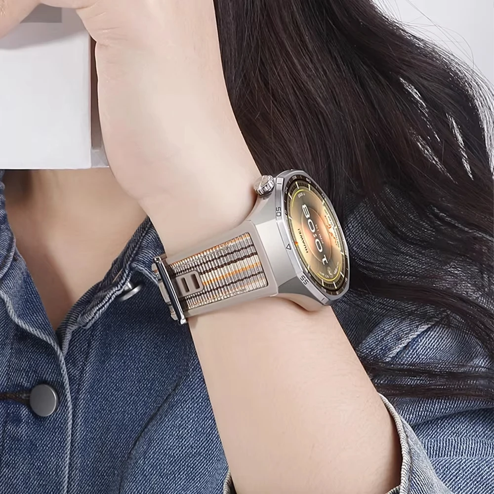 Официальный ремешок без зазоров для Huawei Watch GT 6 Pro, оригинальный композитный браслет correa, часы huawei gt6 Pro, аксессуары для умных часов (art.: 3920d3fab72ea) - 3920d3fab72ea
