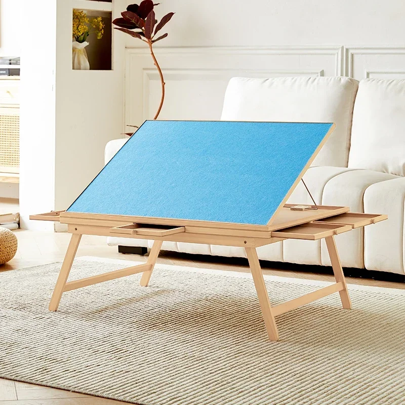 Для деревянного стола-головоломки классификация хранения с 6 ящиками складной