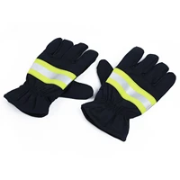 motorcycle gloves canvas heat resistant protection gloves black motorcycle accessories non slip flame retardant radiation gloves