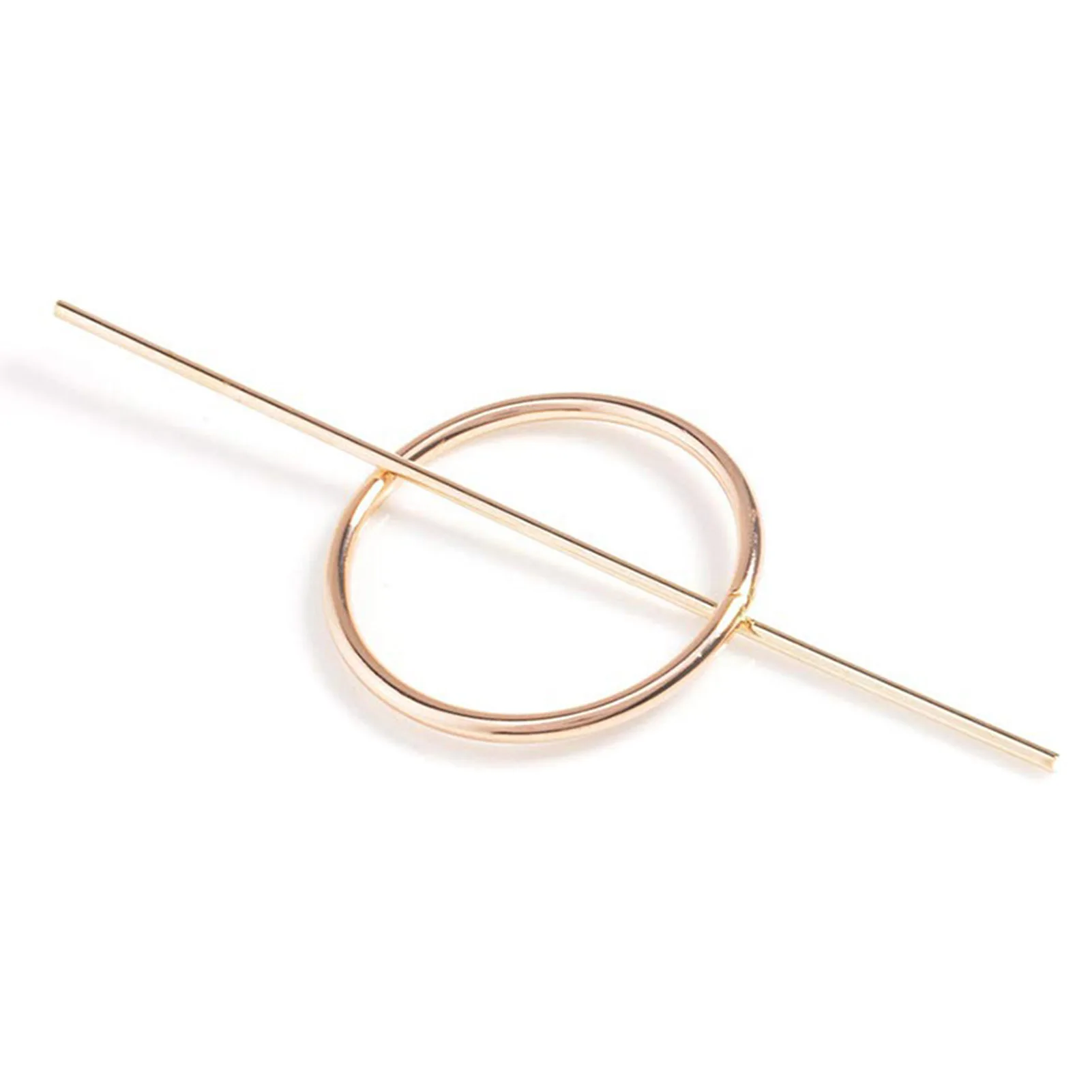 

Minimalist Gold Hair Accessories Brass Hair Clip For Women And Girls