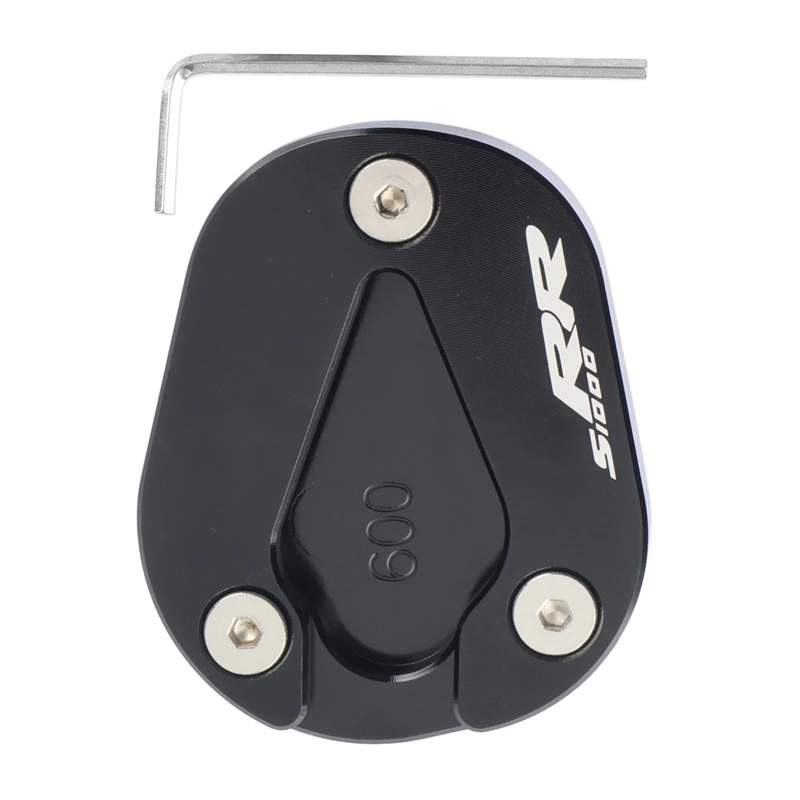 

Motorcycle Kickstand Foot Side Stand Extension Pad Support Plate Enlarge for-BMW S1000RR S1000 RR 2019-2021