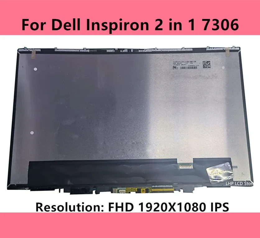 ЖК-дисплей со светодиодной подсветкой замена для Dell Inspiron 2 в 1 7306 FHD UHD дисплей -