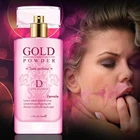50 мл1 бутылка Очаровательная Золотая пудра вкус духи сексуальный флирт одеколон дезодорант аромат для мужчин и женщин мужской Интимный аромат Romatic Water
