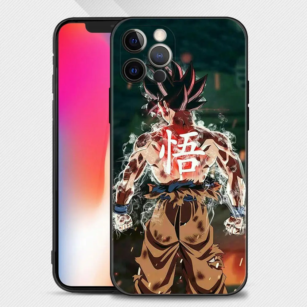 Силиконовый чехол Goku Ultra Instinct Concept для iPhone 13 11 12 Pro Max X XR XS 8 7 6 6S Plus SE 5 |