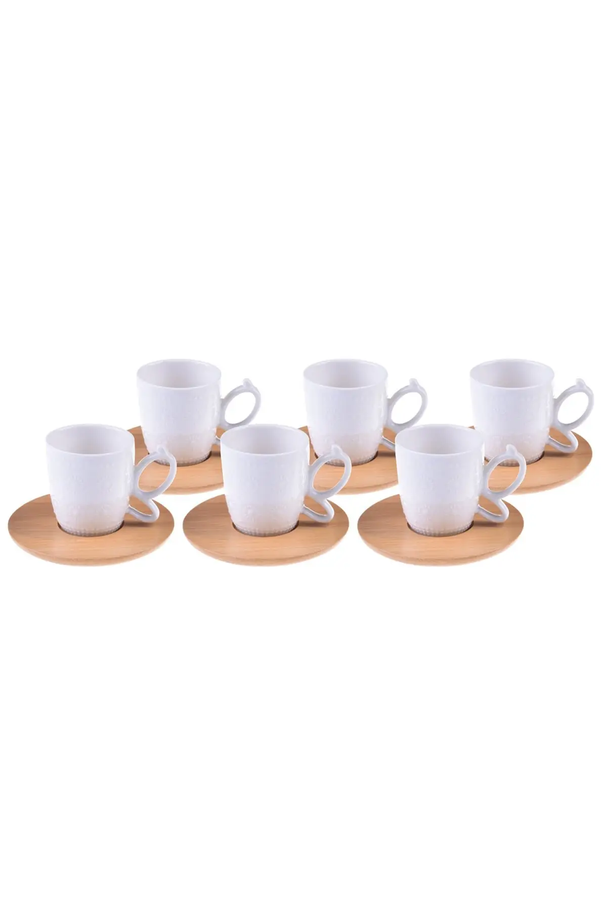 

Amazing Turkish Greek Arabic Coffee & Espresso Cup Set Kismet - 6 People Coffee Cup Set-