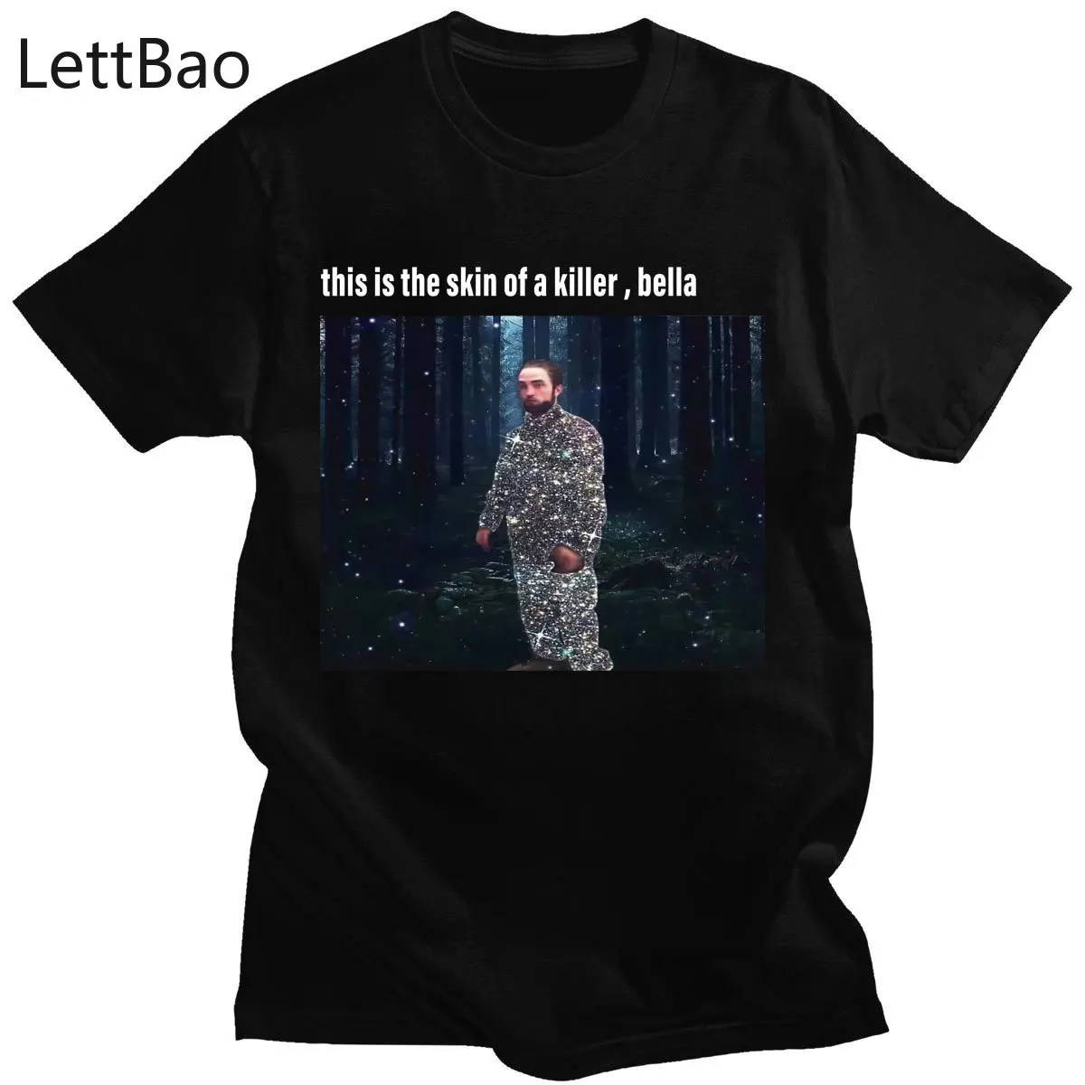 

Забавная футболка Роберта Пэттинсона с стоячим мемом для мужчин, мягкие хлопковые футболки, топы, Винтажная Футболка Роба, новинка с коротк...