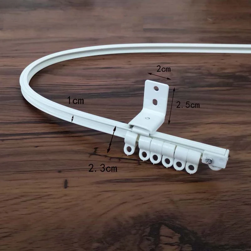 

Невидимая гибкая направляющая для штор