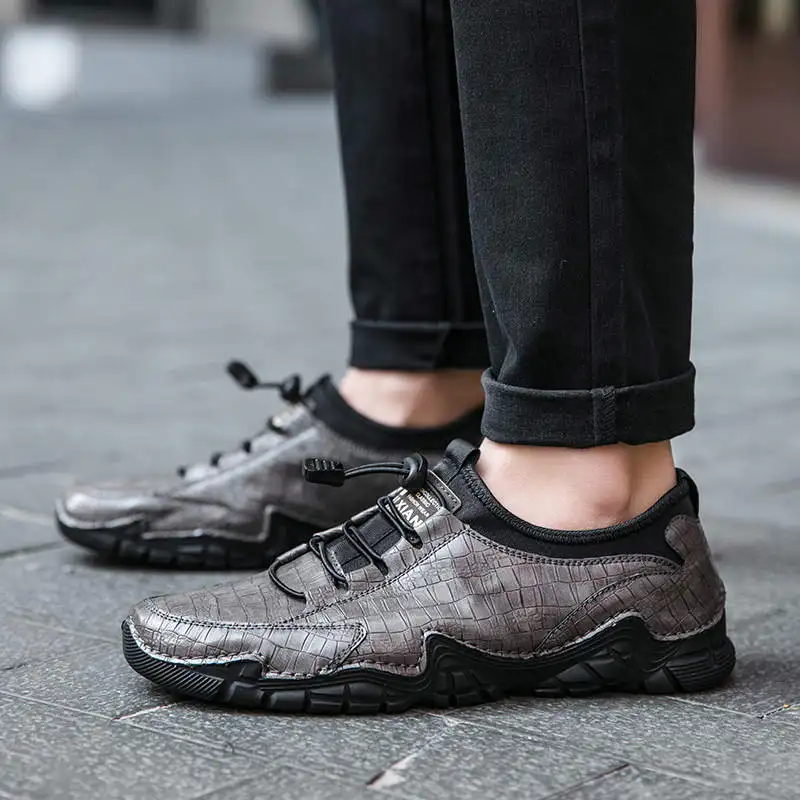 

Soft Bottom Men's Sports Boots Black Non Leather Casual Men's Sneakers 2022 Souliers Basket Sport Tilting Running Shoes Tennis