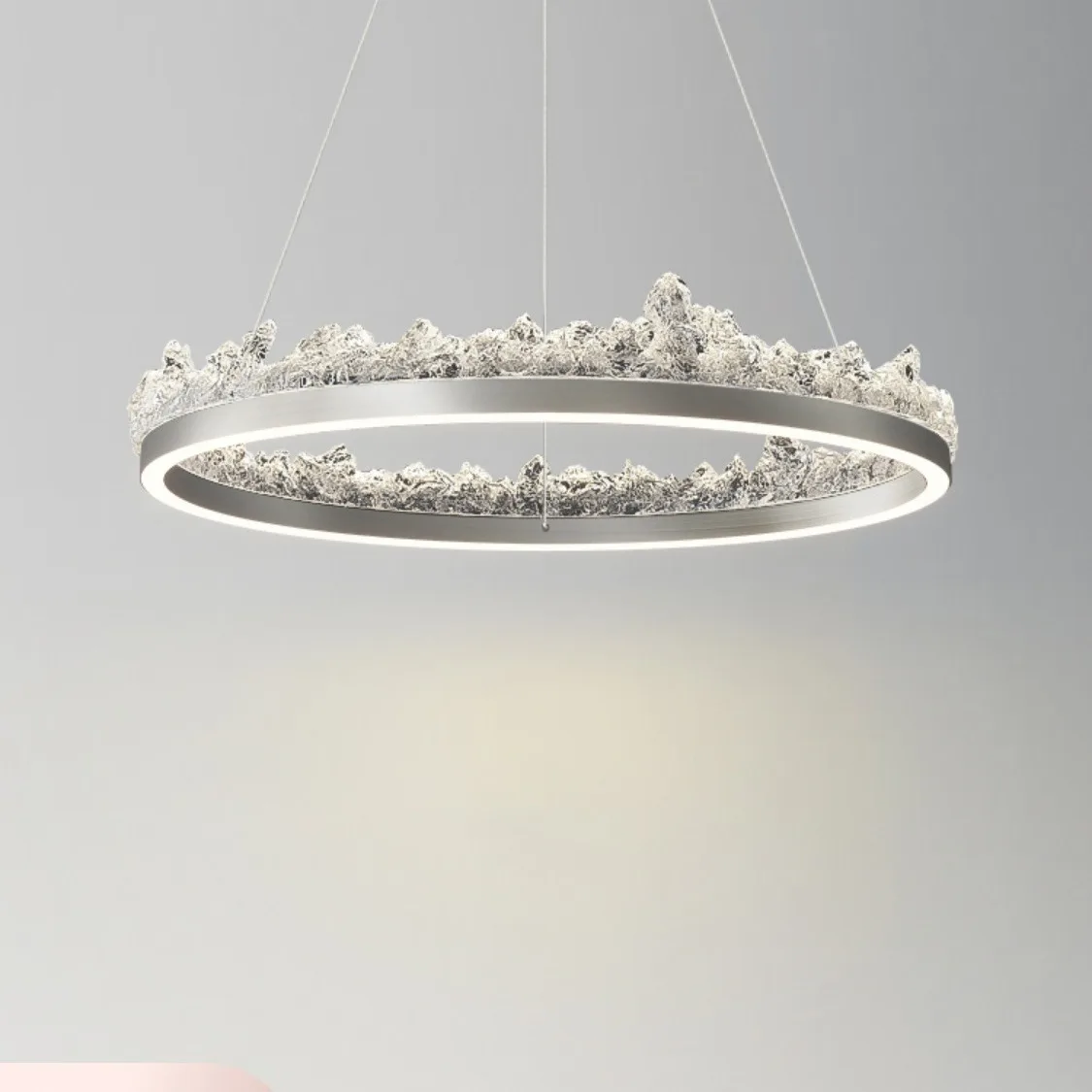 Гостиной Iceberg Современная искусственная роскошь итальянский минимализм