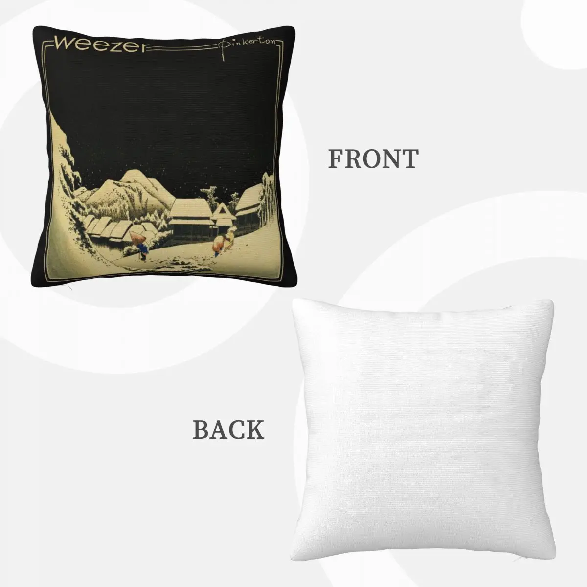 Weezer Pinkerton Soft Slim Fit новинка S M L Xl Xxl официальная группа 3D дизайн наволочка больших