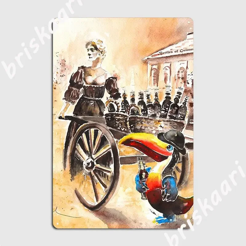 Ирландия Молли Мэллон металлический знак пещера картина для паба декор