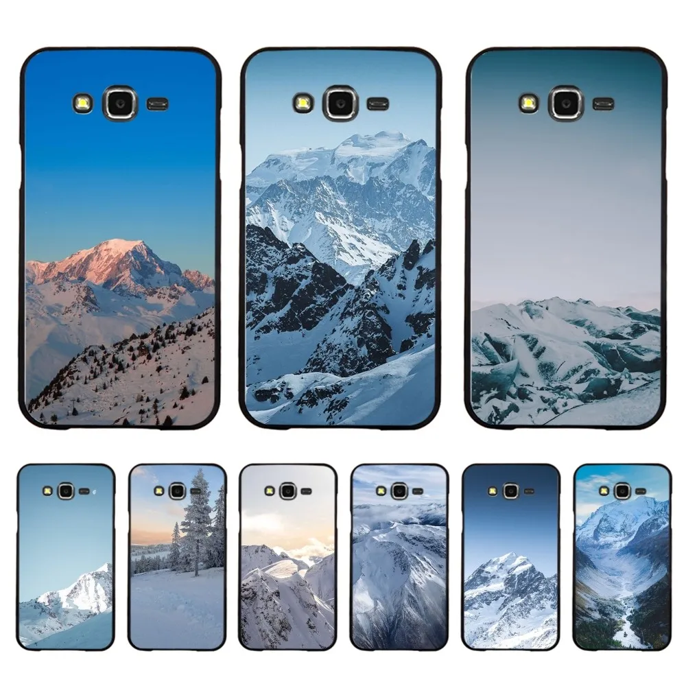 

Snow mountain Phone Case For Samsung J 7 plus 7core J7 neo J6 plus prime J6 J4 J5 Mobile Cover
