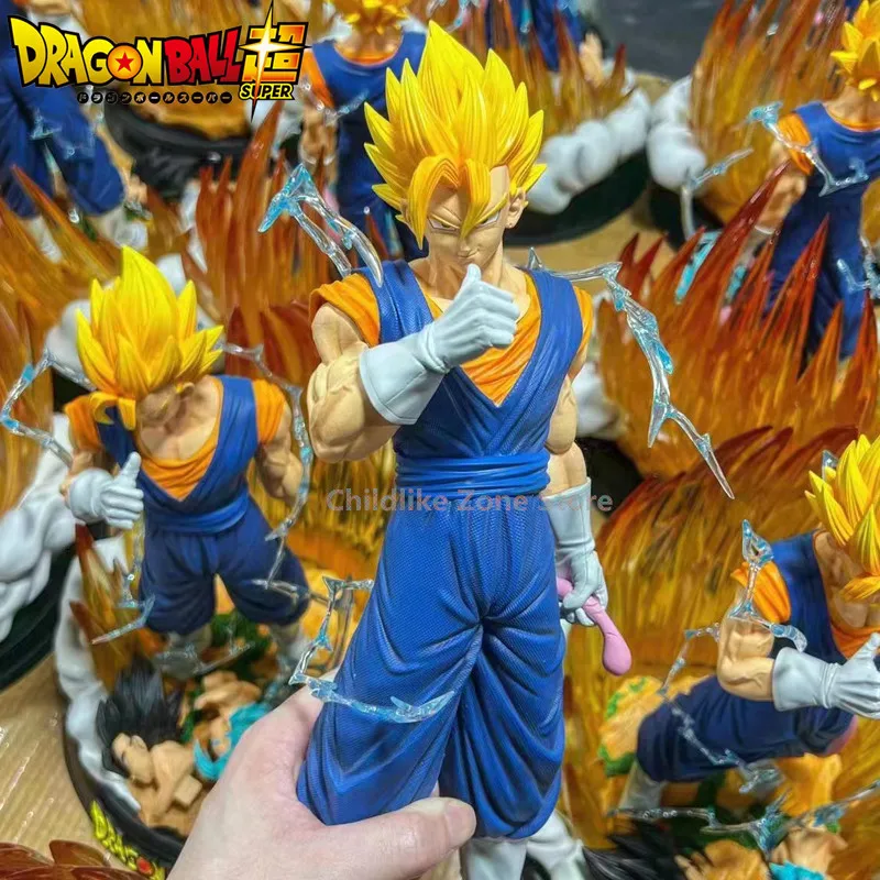 

27cm Dragon Ball Super Vegeto Blue Figure Anime Super Saiyan Vegetto Action Figurine PVC Statue Collectible Model Doll Toy Gifts