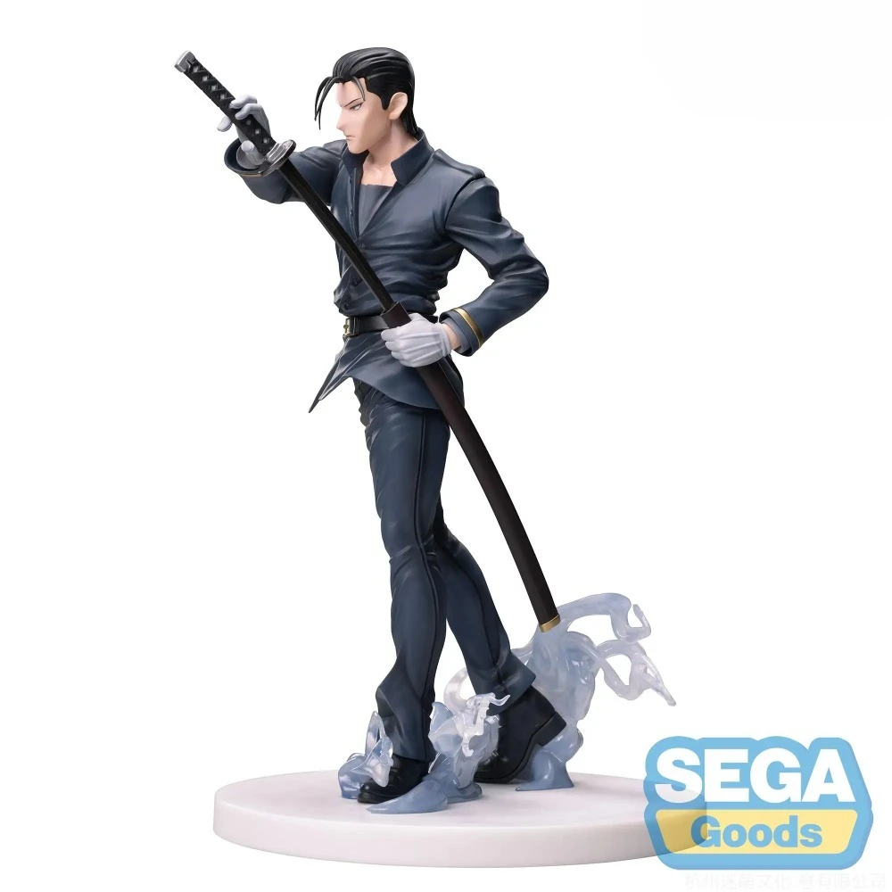 Фото В наличии SEGA, оригинальная аниме Rurouni Kenshin Saitou Hajime Luminasta, 21 см, коллекционная модель, игрушечные фигурки, подарок на день рождения №3