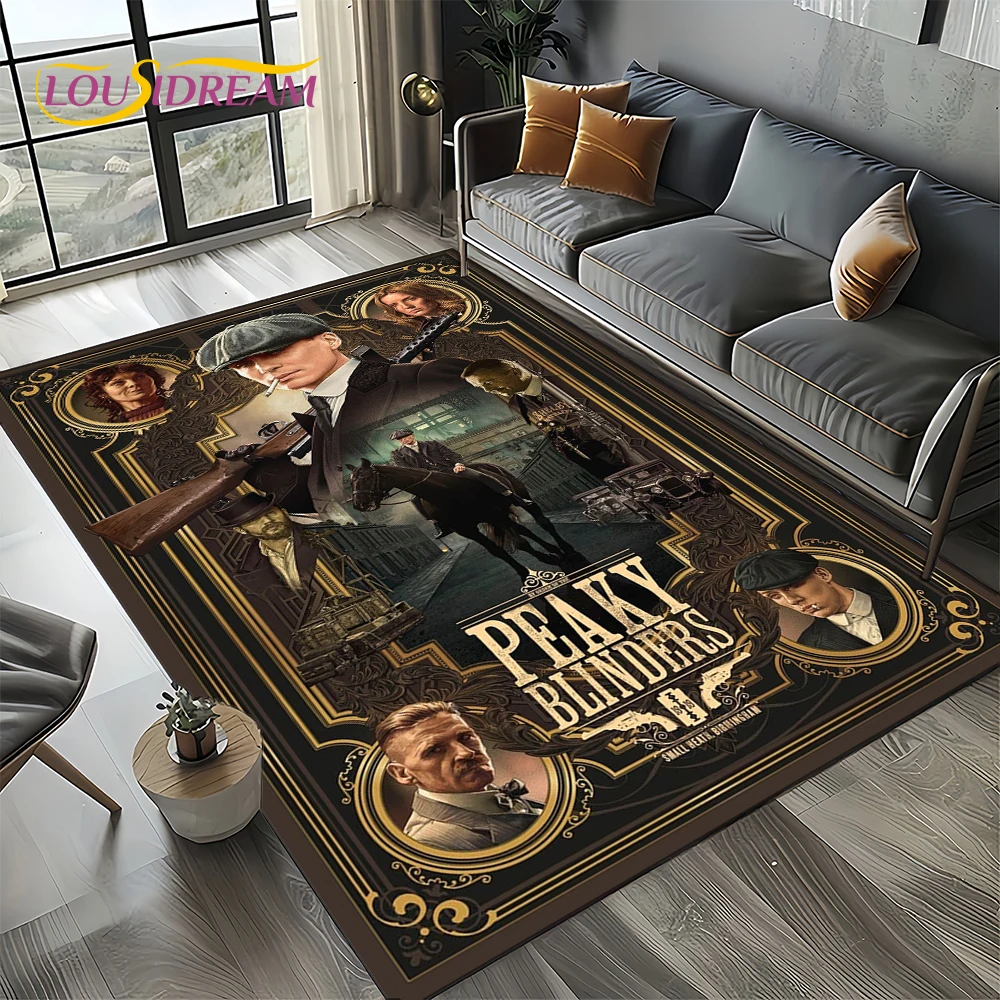 Новинка 2025 года ковер Tommy Shelby P-Peaky B-Blinders для спальни гостиной дома дивана