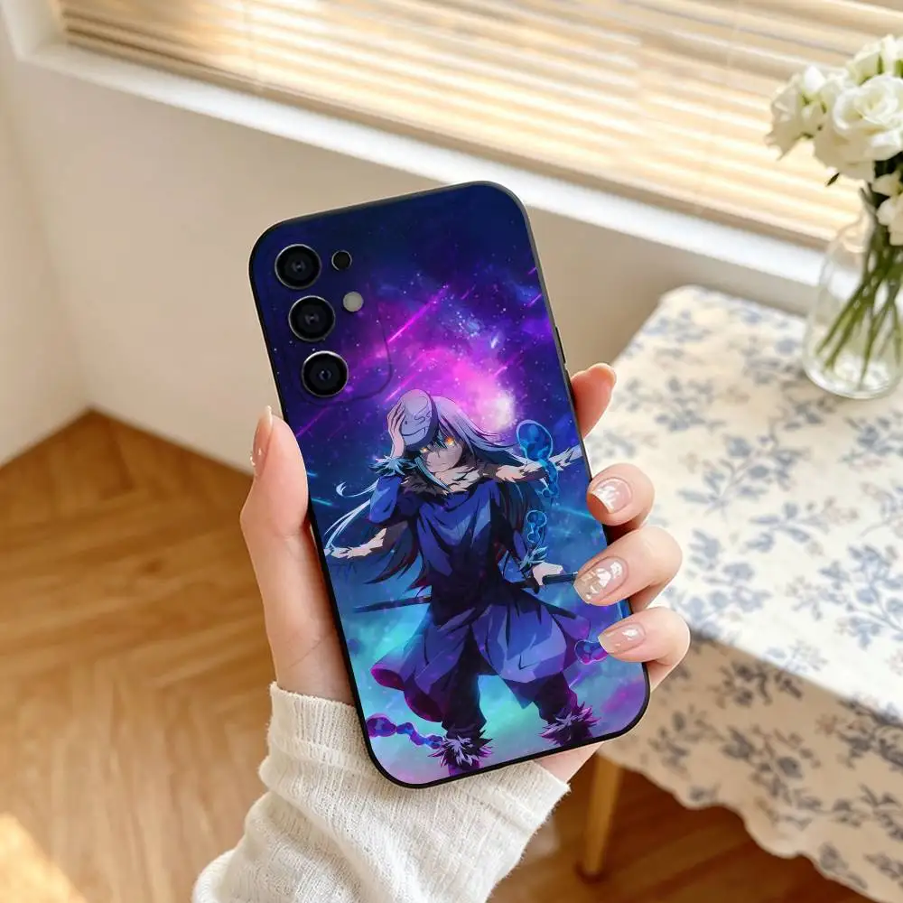 Фото Чехол для телефона T-Tensura Rimuru Tempest, черный, силиконовый, мягкий, для Samsung S25, S24, S21, S22, S23, S30, Ultra, S20, Plus, Fe, Lite. №5