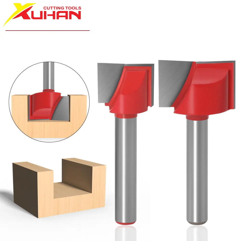

Engraving Machine Tool Woodworking End Mill Milling Cutter 6mm Bottom Cleaning Cutter Milling Milling Bottom Cutter Trimmer Head