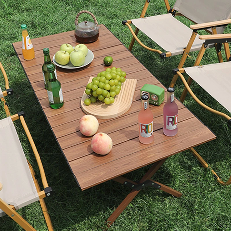 

Small Side Portable Table Picnic Foldable Barbecue Coffee Tables Folding Dinning Mesa Plegables Camping Equipment SGQ30XP