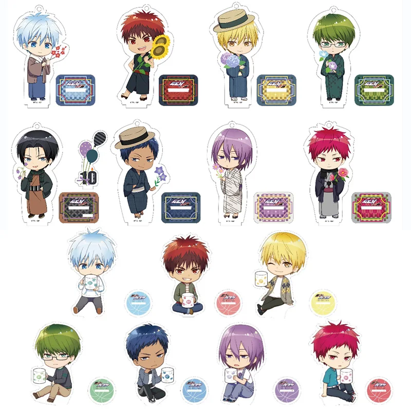 

Аниме Kuroko's баскетбольный Kuroko Tetsuya Kagami Taiga искусственная фигурка подвеска брелок для косплея