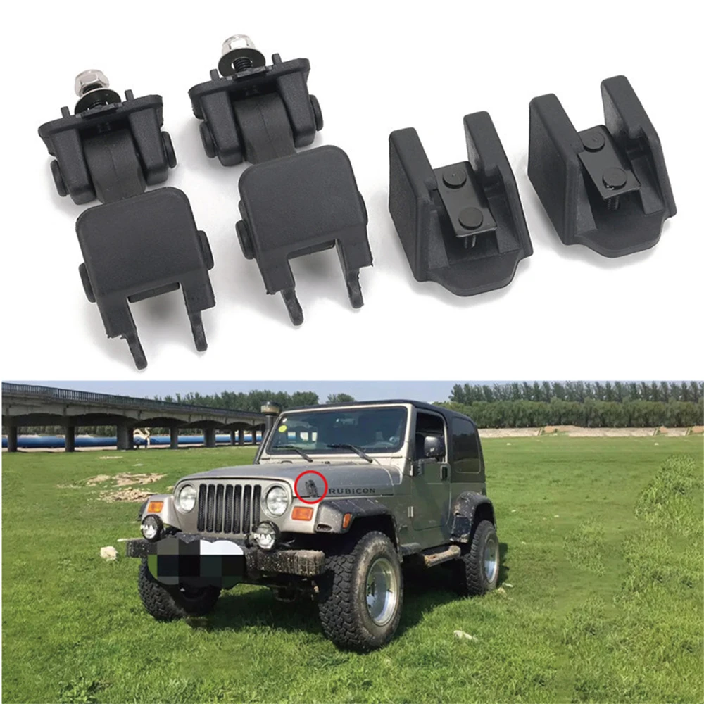 Крышка двигателя для Jeep Wrangler JK JL 2007-2016 крышка защелки капота автомобиля