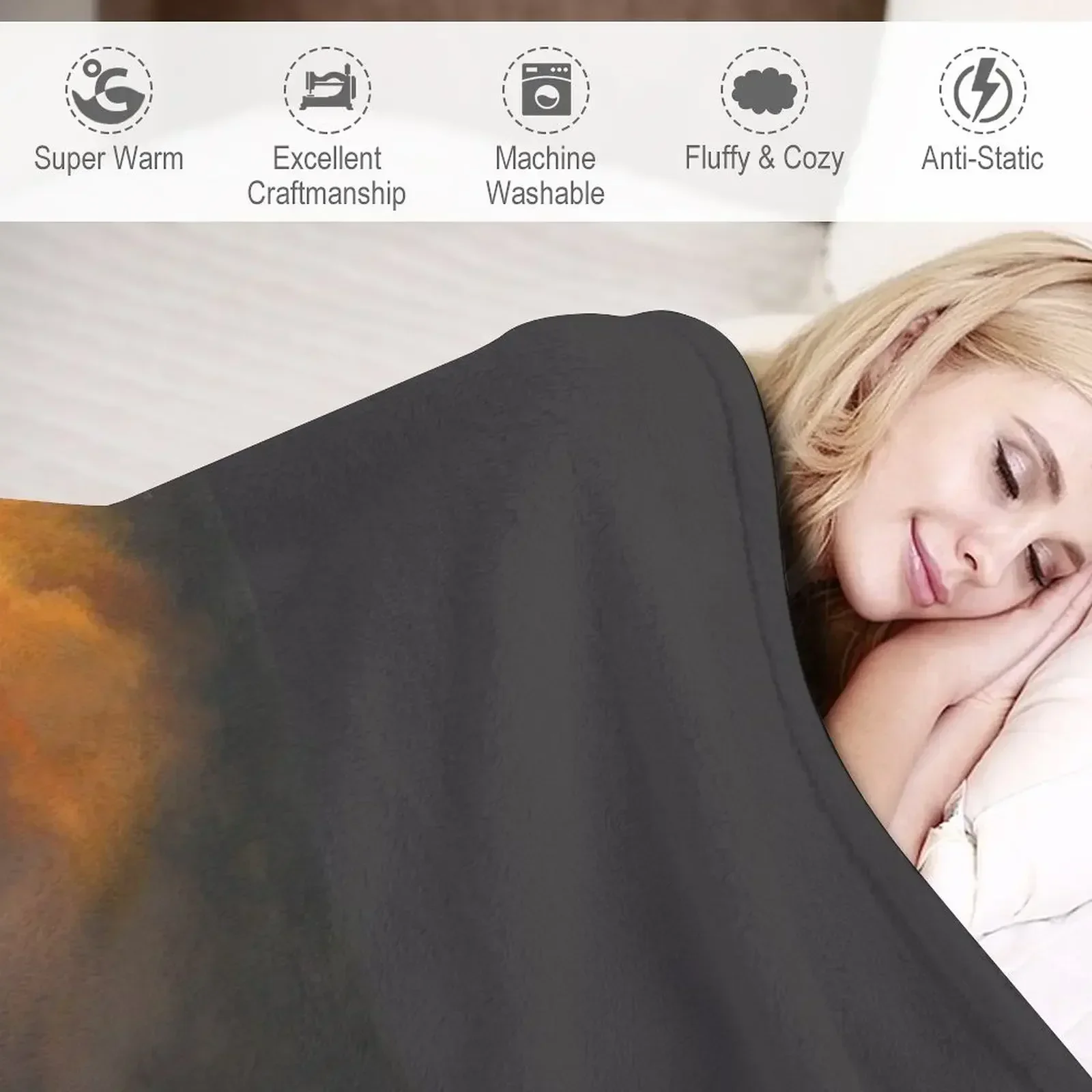 Pierre-Jacques Volaire - Вычерние Mt. Одеяло Vesuvius Мягкие клетчатые одеяла для одеял кровати