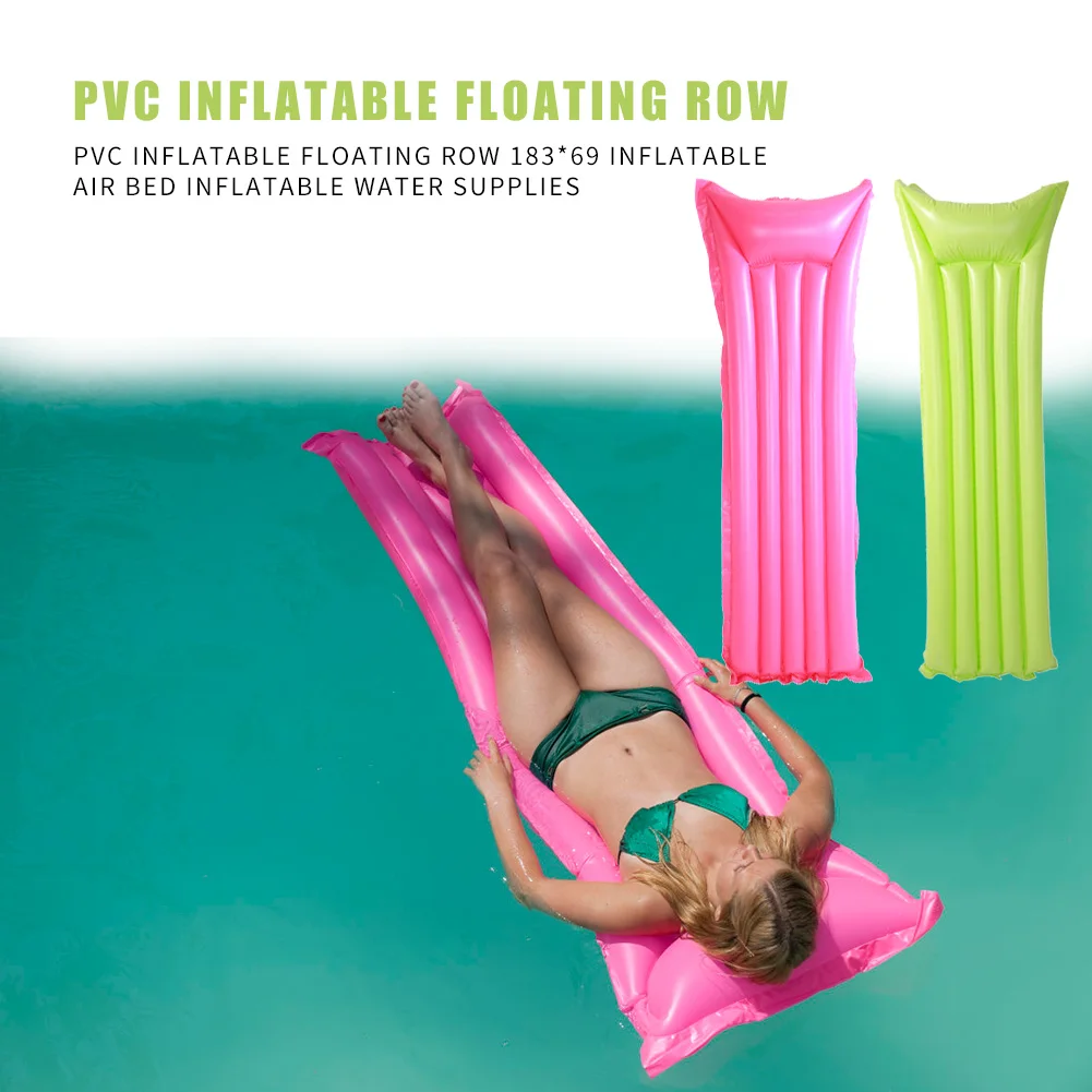 

Надувные плавающие спортивные матрасы, кровать для пляжа, воды, ПВХ, бассейн для плавания, портативные уличные элементы