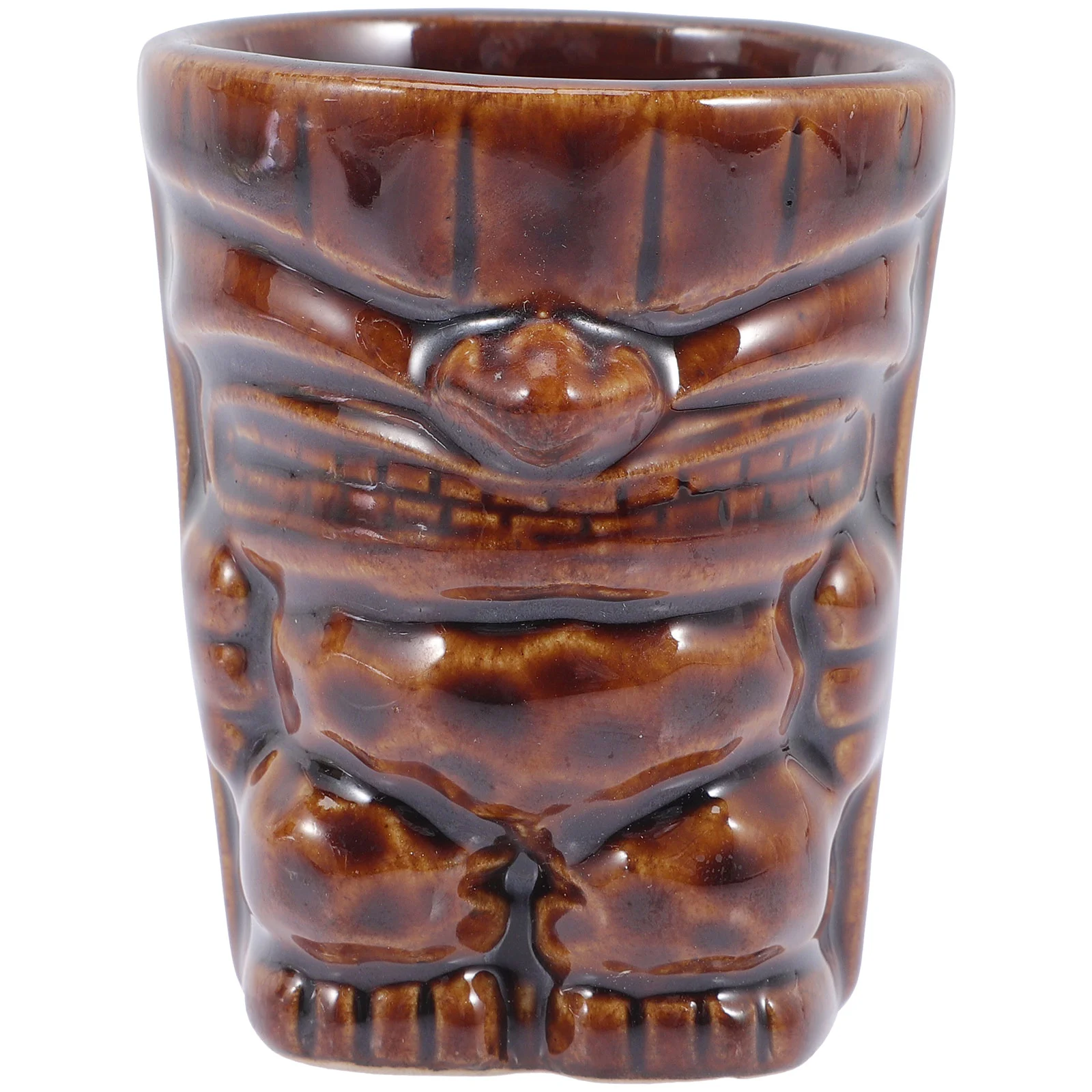 

Изысканная домашняя фотография маленькая чашка Tiki, кружка для воды, крошечная Коктейльная чашка