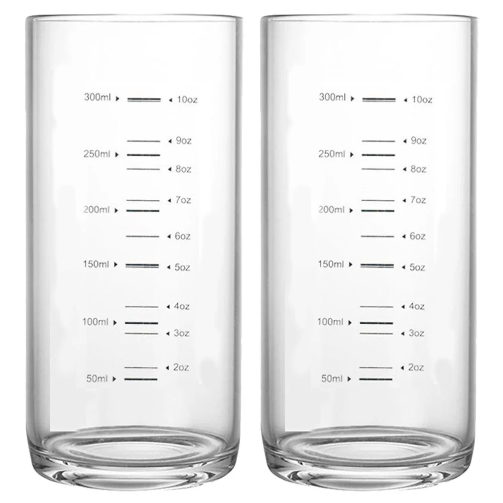 

2pcs Water Bottles Clear Glass Cups Milk Cups Glass Cups for Milk Water Coffee Convenient Coffee Cups