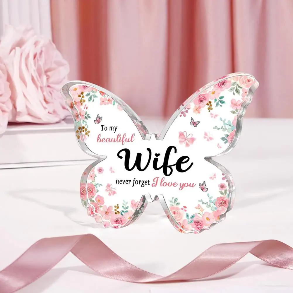 Женский налет с бабочками элегантный акриловый для фотографий