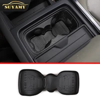 non slip car water cup pad tpe rubber mat auto interior anti skid cup holders for land rover defender 110 2020 2022 accessories