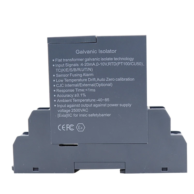 

Signal isolator converter 2 input 4 output 20ma analog 4-20ma