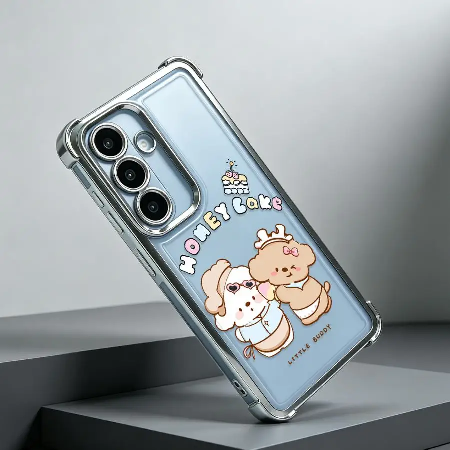 Фото Чехол для телефона Samsung Galaxy A23 A51 A16 A06 A73 A13 A54 A34 A24 A52 A14 A04 A07 A53 A12 A03 A15 A05 A33 A50 с изображением медведя №3