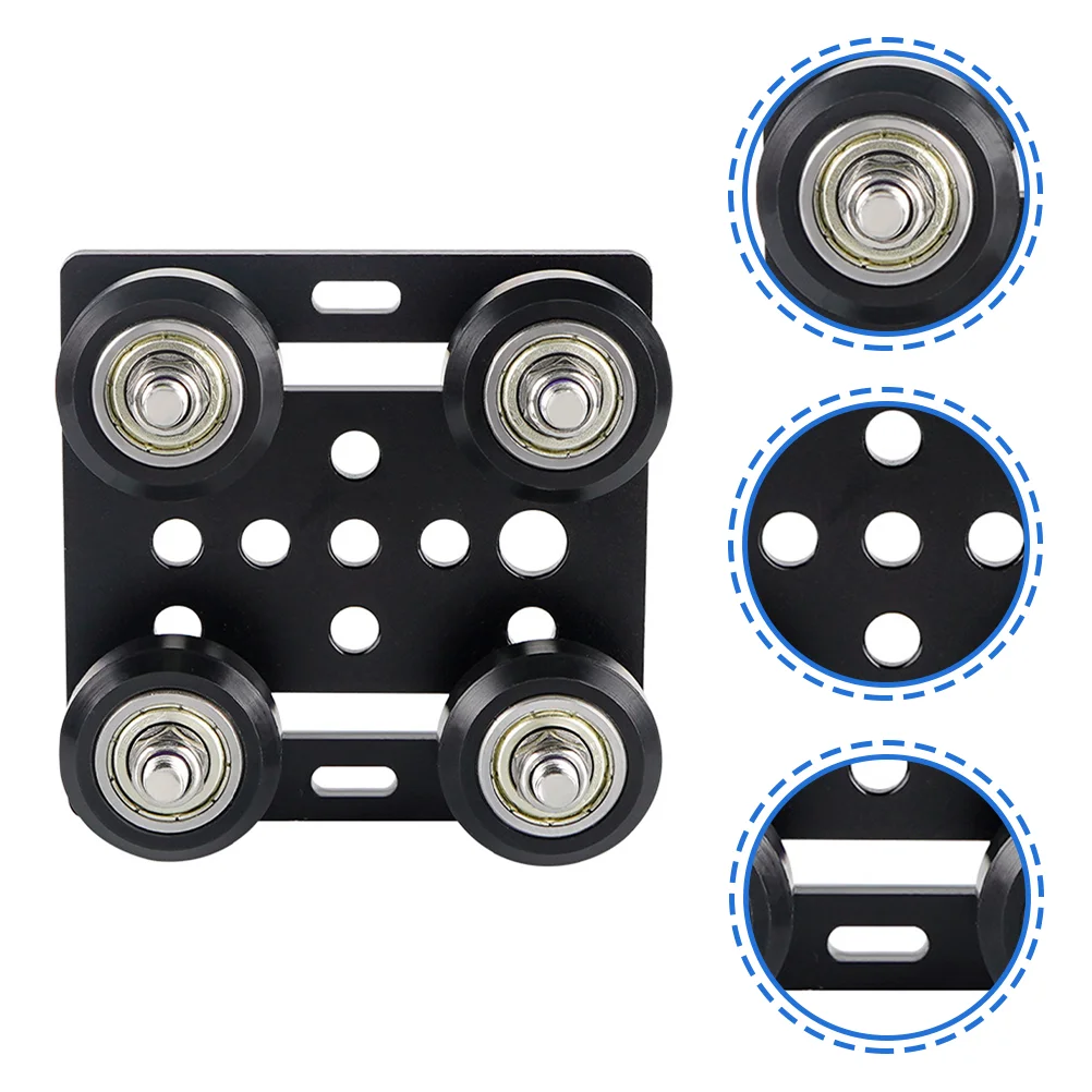 

Pulley 3Dplate European Aluminum Profile V Accessories Style Parts Wheel Gantryslot Support