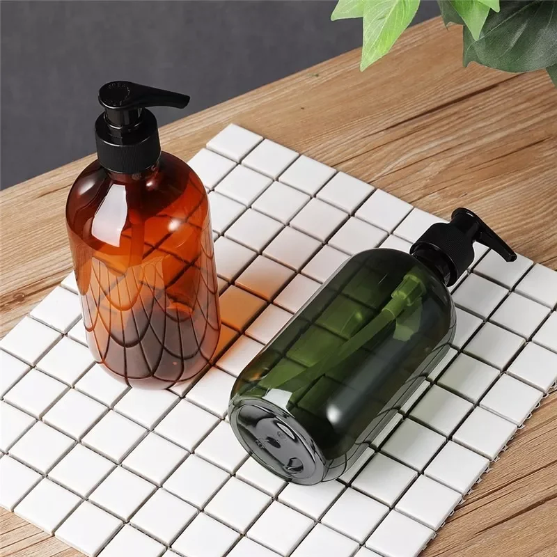 

Free Shiping 300/500ml Bathroom Portable Soap Dispensers Lotion Shampoo Shower Gel Holder Soap Dispenser Empty Bath Pump