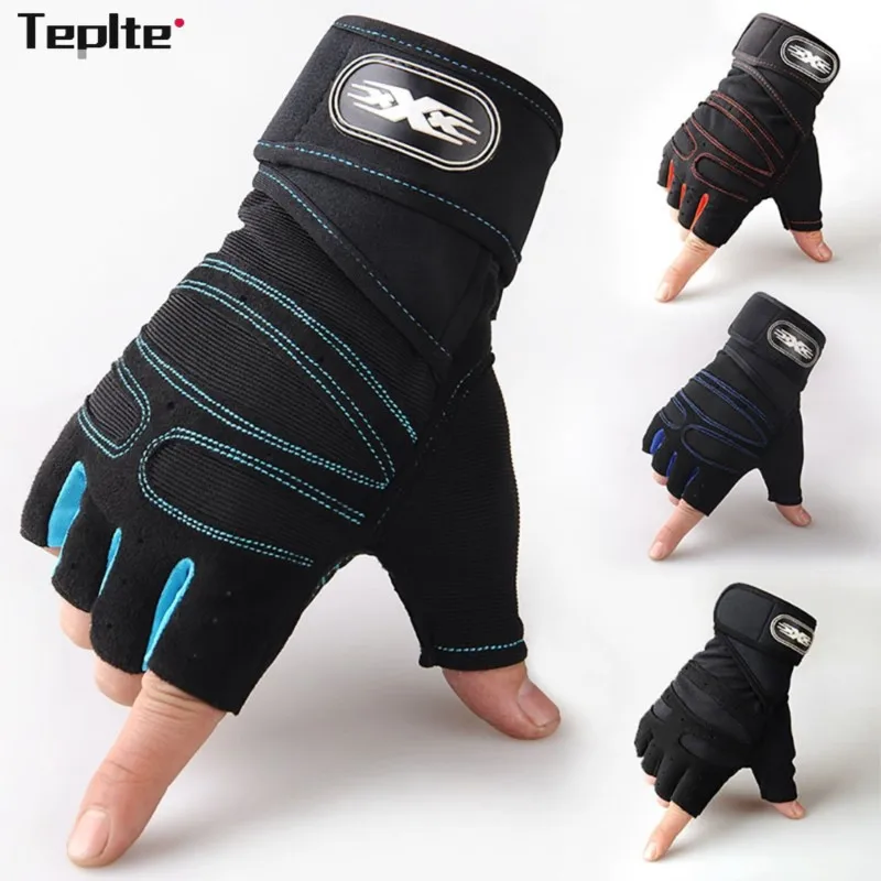 

Одна пара спортивных перчаток для кроссфита, тренажерного зала, тренировок, спортивных тренировок, гантелей, аксессуары, перчатка для фитне...