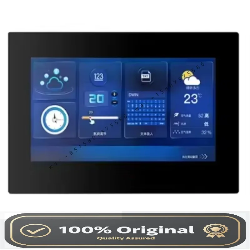 Фото Aismartlink DWIN 7-дюймовый последовательный экран с корпусом, резистивный сенсорный LCD-модуль DMG80480C070_15WTR №1