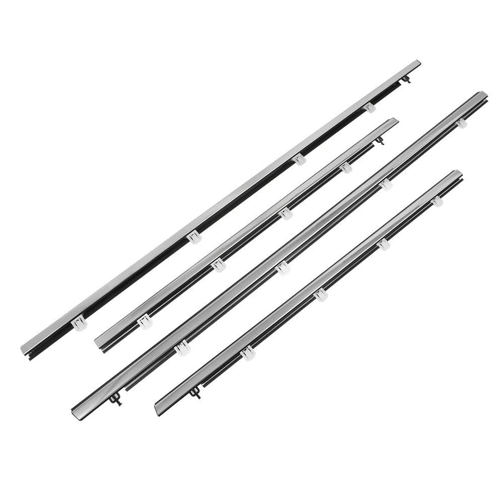 

4 шт. автомобильные наружные окна резиновые уплотнители для Honda Spirior Accord Acura TSX 2009-2014 уплотнитель окна водонепроницаемая полоса