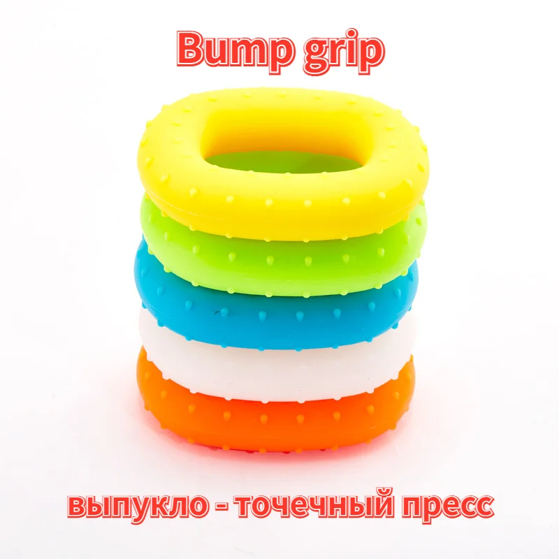 

Silicone Adjustable Hand Grip 20-60LB Gripping Ring Finger Forearm Trainer Carpal Expander Muscle Workout Exercise Gym Fitness