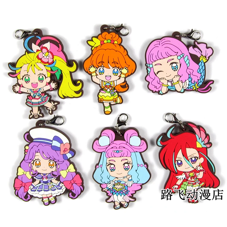 Оригинальная японская фигурка Аниме Pretty Cure Precure, резиновые силиконовые Подвески с милым запахом, брелок, ремешок G951