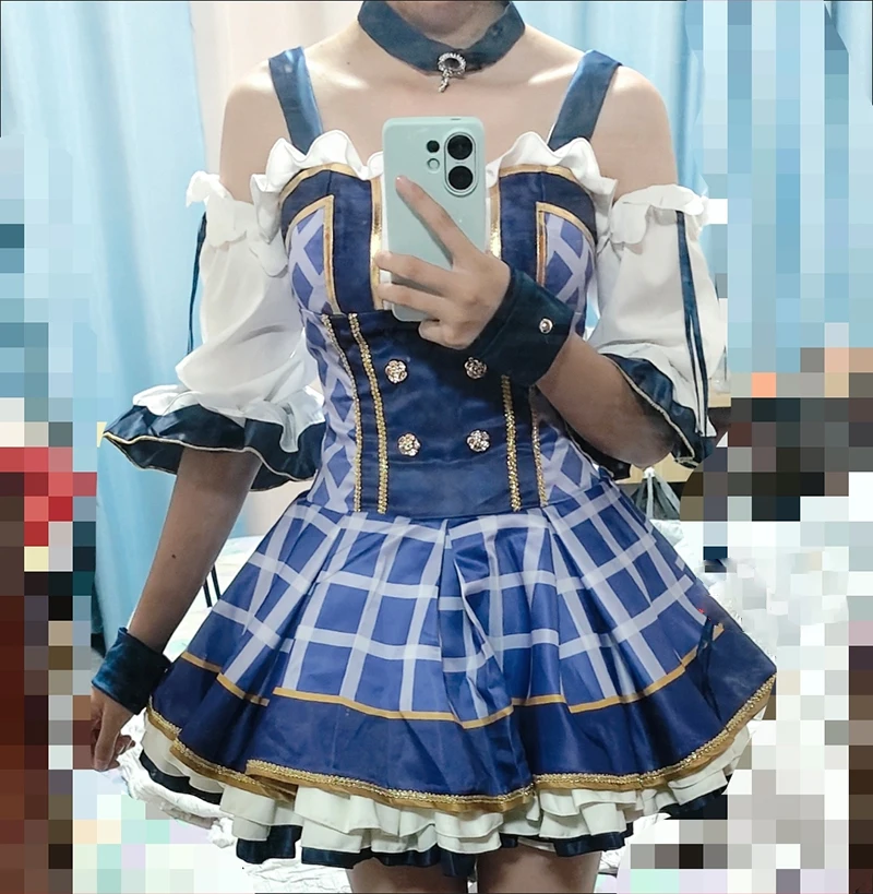 Фото Аниме 2026! Костюм для косплея Love Live! Уми Сонода, Котори Минами, Тоуджо Нозоми, Николь: очаровательное платье, униформа SJ, женский костюм для косплея №3
