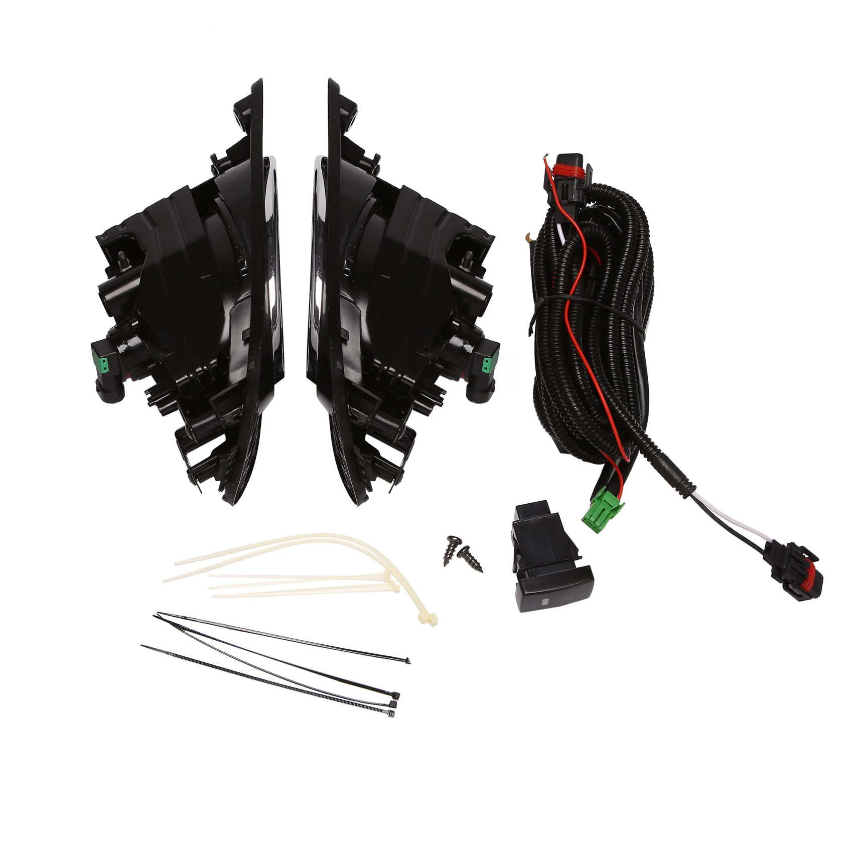 

Автомобильные светодиодные ДХО, противотуманные фары, прозрачные Противотуманные фары s с жгутом для Honda Civic 4DR 2012 2013, аксессуары