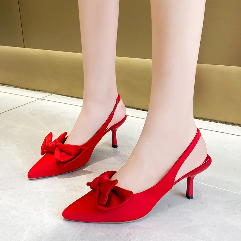 

Sandals 2022 Summer Sandals For Women Party Women Shoe Sexy Women's Sandals Breathable High-Heeled Beach Pumps Zapatillas Mujer